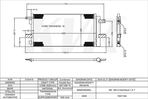 MG,CONDENSER