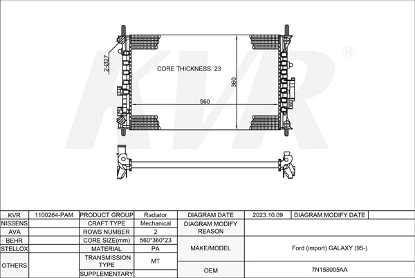 FORD RADIATOR
